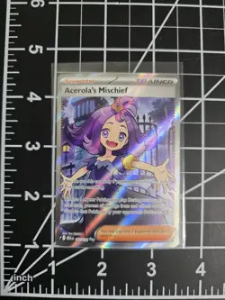 Acerola's Mischief MEG 165/132 Pokemon Mega Evolution NM/M - Image 1