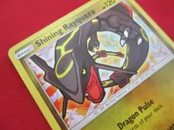 Pokemon Shining Rayquaza 56/73 Shining Legends Holo LP - Image 2