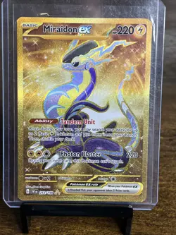 Miraidon ex - 253/198 - Hyper Rare NM, English Pokemon Scarlet & Violet Singles - Image 1
