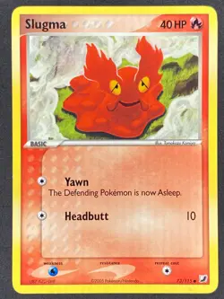 Pokemon Slugma 73/115 UF EX Unseen Forces LP - Image 1