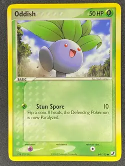 Pokemon Oddish 64/115 UF EX Unseen Forces LP/NM - Image 1