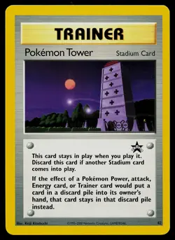 Pokemon Card - Pokemon Tower WoTC Promo 42 - Image 1