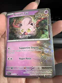 Pokemon TCG: Temporal Forces - Scream Tail 077/162 - Cosmos Holo - Image 1