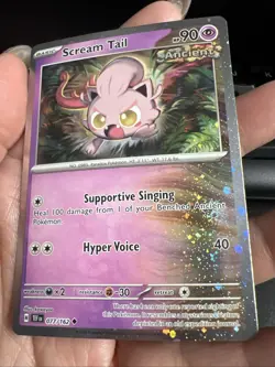 Pokemon TCG: Temporal Forces - Scream Tail 077/162 - Cosmos Holo - Image 2