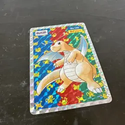 1997 Pokemon Card Japanese TOPSUN PRISM Holo #149 Dragonite Excellent Rare - Image 3