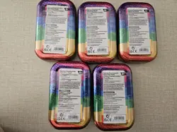 5x Pokemon TCG Ascended Heroes Mini Tins - FULL SET / BRAND NEW SEALED - Image 2