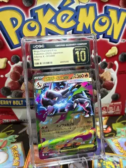 Mega Charizard X ex 013/080 - CGC PRISTINE 10 - Inferno X - Pokemon TCG 2025 - Image 1