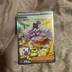 Jacinthe 122/088 SIR Pokemon Perfect Order Full art Trainer Card - Image 1