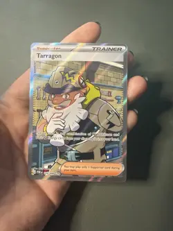 Pokemon TCG Tarragon Supporter 116/088 Perfect Order Ultra Rare Near Mint - Image 1