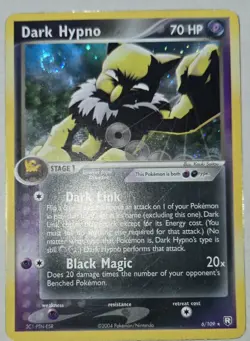 Dark Hypno EX Team Rocket Returns 6/109 Holo Rare Pokemon 2004 LP/MP - Image 1