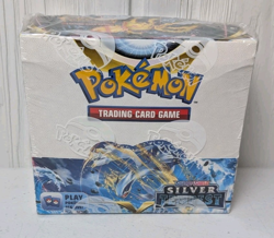 Pokemon Sword & Shield Silver Tempest Booster Box Sealed, New- BOX DAMAGE, READ - Image 1