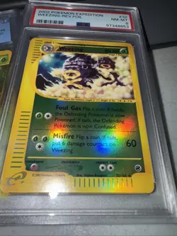 2002 POKEMON EXPEDITION #32 WEEZING-HOLO AND REV FOIL CGC 9 & PSA 8 -ENG & JPN - Image 5