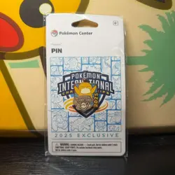 Exlcusive Psyduck Wooper Playmat & Pin Set Pokemon Center NAIC 2025 - Image 2