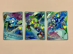 Pokemon First Partner Illustration Series 1 Gen 4 Sinnoh pokemon pack fresh - Image 1