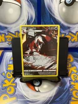 Pokemon TCG Thievul GG17/GG70 Crown Zenith Galarian Gallery Full Art Rare - Image 1
