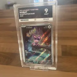 Pokemon TCG Journey Together Noibat Card 169/159 Illustration Rare, Ace 9 - Image 3