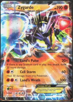 Zygarde EX Ultra Rare XY - Fates Collide #54/124 [Near Mint] Pokemon TCG - Image 1