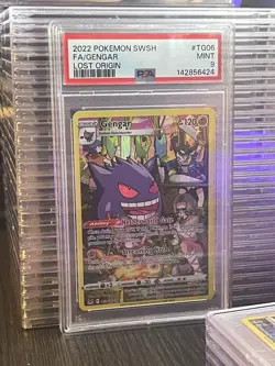 Gengar Full Art 2022 TG06/TG30 Swsh Lost Origin Trainer Gallery Holo PSA 9 - Image 2