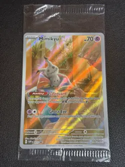 Pokemon Mimikyu Black Star Promo SVP 075 (Sealed) - Image 1