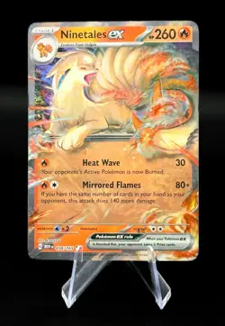 Ninetales ex 038/165 NM Holo Pokemon Sv: Scarlet & Violet 151 - Image 1