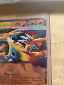 Mega Charizard Y EX - 030 Holo Promo ME: Mega Evolution Promo Pokemon NM* - Image 3
