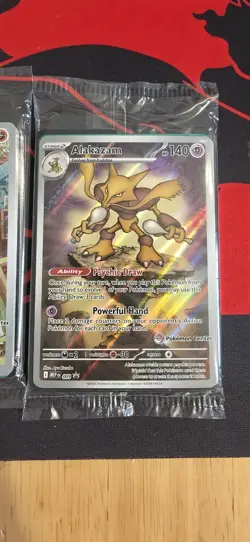 Alakazam 009 & Riolu 010 MEP Mega Evolution Pokemon Center ETB Promos - Sealed - Image 4