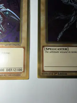 Yu-Gi-Oh! TCG Dark Magician Gold Rare 1st Edition MVP1-ENG54 - Image 4