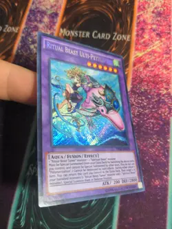 Yu-Gi-Oh! Ritual Beast Ulti-Pettlephin THSF-EN029 Unlimited Secret Rare NM - Image 2