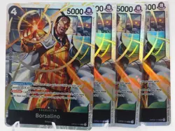 4x One Piece TCG - PRB01 The Best - Borsalino OP02-114 SR - English - Image 1