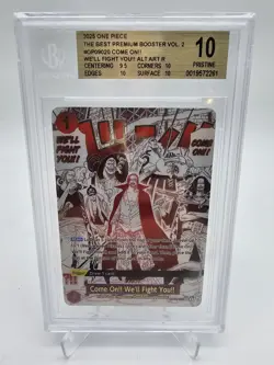 BGS 10 PRISTINE One Piece PRB02 Come on!! We'll Fight You!! Alt Art Englisch - Image 1