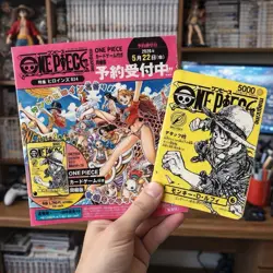 [PRE-ORDER] One Piece Magazine Vol. 21 - Sealed with Luffy ST29-001 Promo Card - Image 1