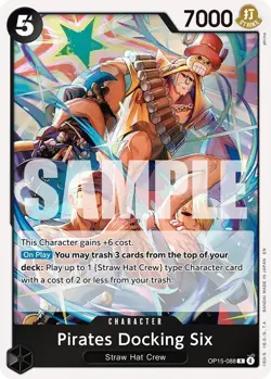 One Piece TCG - [OP15-088] - Pirates Docking Six Adventure on Kami's Island - Image 1