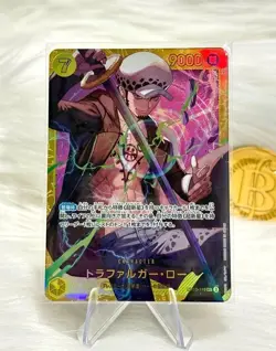 Trafalgar Law OP10-119 SEC Royal Blood One Piece CCG Japanese NM/M - Image 1