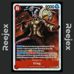 Krieg - OP15-008 - SR - Adventure on Kami's Island - One Piece Card - NM/M - Image 1