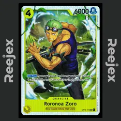 Roronoa Zoro - OP15-113 - SR - Adventure on Kami's Island - One Piece - NM/M - Image 1