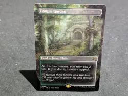 Temple Garden / Temple Garden 0351 Lorwyn Eclipsed Borderless MTG - Image 1