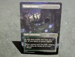 Temple Garden / Temple Garden 0351 Lorwyn Eclipsed Borderless MTG - Image 2