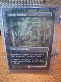 Temple Garden (Borderless) MTG Lorwyn Eclipsed Non-foil NM - Image 1