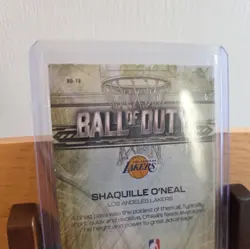 2025-26 Topps Chrome Basketball Shaquille O'Neal Ball Of Duty Yellow /275 #BD-18 - Image 4