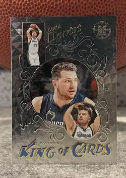 2021-22 PANINI - ILLUSIONS BASKETBALL Luka Doncic #11 King of cards - Image 1