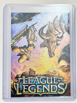 League Of Legends Platinum Artist Signed "Video Game Classic" Trading Card 1/1 - Image 1