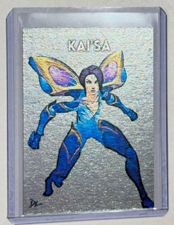 Kai'sa Platinum Plated Artist Signed "League Of Legends" Trading Card 1/1 - Image 1