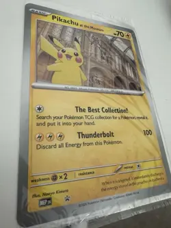 Pikachu At The Museum Pokemon Card - Image 2
