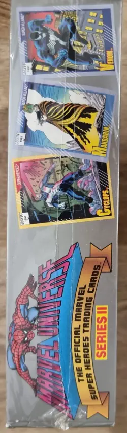 1991 Impel Marvel Universe Series 2 Factory Sealed Trading Cards Box 36 packs - Image 2