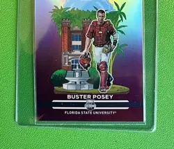Buster Posey On Campus 2022 Panini Elite Extra Edition #OC-8 FSU Giants - Image 3