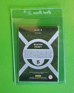 Buster Posey On Campus 2022 Panini Elite Extra Edition #OC-8 FSU Giants - Image 4