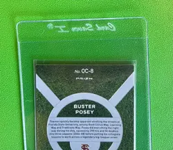 Buster Posey On Campus 2022 Panini Elite Extra Edition #OC-8 FSU Giants - Image 5
