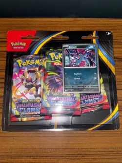 Pokemon TCG Phantasmal Flames Triple Blister Pack Brand New And Sealed - Image 1