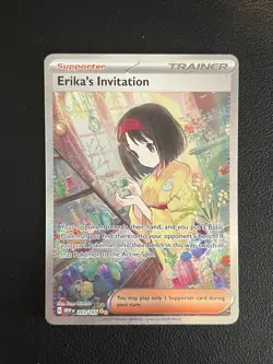Pokemon TCG Scarlet & Violet 151 Erika’s Invitation 203/165 - Image 1