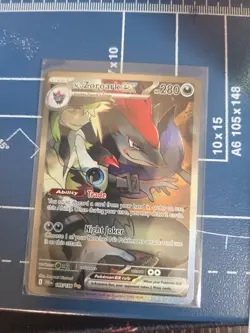 Pokemon TCG N's Zoroark Journey Together Full Art Card 185/159 Pack Fresh - Image 1